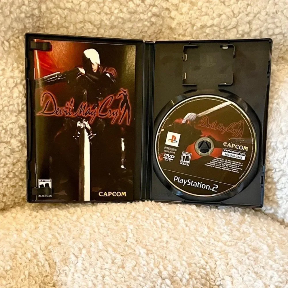 PS2 Original Devil May Cry (1) Playstation 2 Video Game